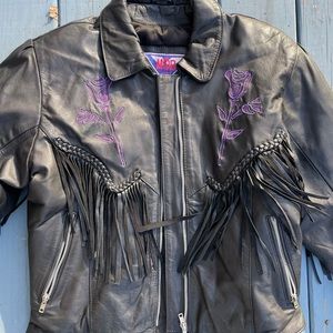 Vintage Mob leather jacket!